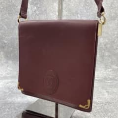 美品】Cartier カルティエ メッセンジャーバッグ マストライン