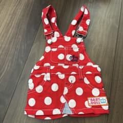 BABYDOLL ドット柄 サロペットスカートのサムネイル