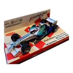 1/43ミニチャンプス ホンダ　レーシング 2008 ルーベンス　バリチェロのサムネイル