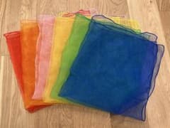 リトミックスカーフ　知育玩具 6枚セットのサムネイル