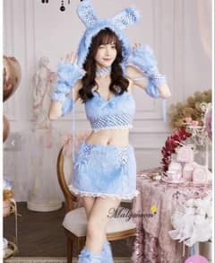 Malymoon テディバニー 水色 Malymoon テディバニー 水色 - メルカリ