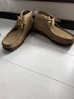 Clarks ワラビー 90sヴィンテージ スエード 経年良好 UK9.5のサムネイル