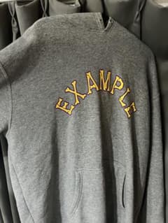 Example グレー XXL パーカーのサムネイル
