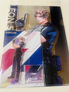 バイオハザード レオン ホログラムアクリルスタンド クリアファイル