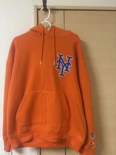 MLB New York Mets パーカー オレンジ Sのサムネイル