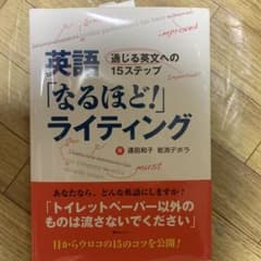 英語「なるほど!」ライティング : 通じる英文への15ステップのサムネイル