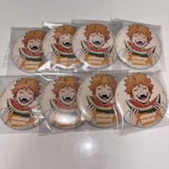 ハイキュー 日向翔陽 缶バッジ セブンイレブン セブンネット限定 8点