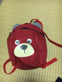 最終価格★クマ 迷子防止 リュック  ハーネスリュック  リュックのサムネイル