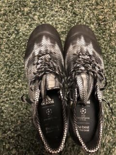 サッカースパイク　adidas アディゼロf50 FG LEA 美品のサムネイル