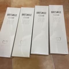 BRESMILE CLEAR 歯磨き粉 4本セットのサムネイル