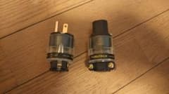 フルテック 電源コネクタ セット 無酸素銅 無メッキ  FI-11M FI-11のサムネイル