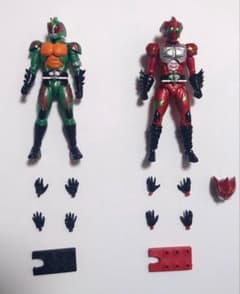 SHODO-X 仮面ライダーアマゾンオメガ&仮面ライダーアマゾンアルファセットのサムネイル