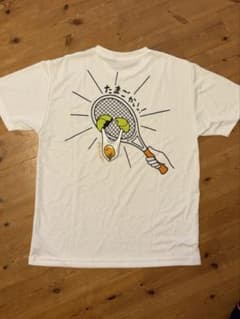 gudetama ぐでたま テニス Tシャツ ホワイトのサムネイル