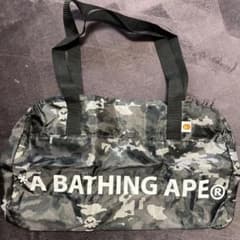 未使用】 A BATHING APE デジタルカモ ボストンバッグ 付録 - メルカリ