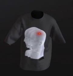 k3iju着用333K face ³ tee Black XSサイズのサムネイル
