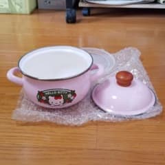 ハローキティ ミニホーロー鍋のサムネイル