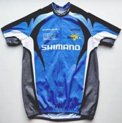 SHIMANO/シマノ/サイクルジャージ/半袖/ブルー/DURA-ACE XTR