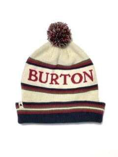 Burton バートン ニット帽 ボンボンニット ビーニー 【美品】のサムネイル