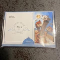 FGO Fate/Grand Order 2025年 卓上カレンダーのサムネイル
