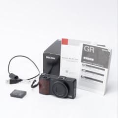 RICOH GR コンパクトデジタルカメラ 木目調カスタムグリップ - メルカリ