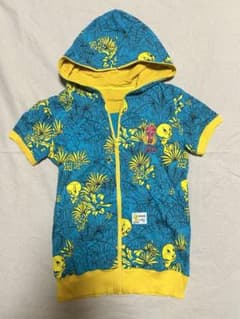 JSG✖️tweety⭐︎総柄⭐︎半袖パーカーのサムネイル