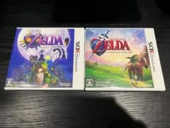 3DS ゼルダの伝説 時のオカリナ 3D ムジュラの仮面 3D セット - メルカリ