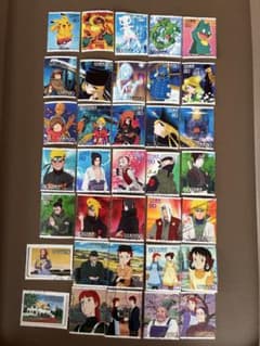 使用済み切手アニメシリーズ③4種35枚のサムネイル