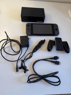 Nintendo Switch 本体 グレー ACアダプター付きジャンク品 Nintendo Switch 本体 グレー ACアダプター付き - メルカリ