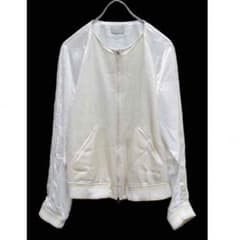 定価41000 bed j.w. ford ノーカラースカジャン 白 ホワイトのサムネイル
