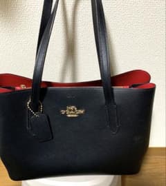 コーチ/トートバッグ/ブラック/レッド/バッグ ゆきママ専用 コーチ/トートバッグ/ブラック/レッド/バッグ ゆきママ専用 - メルカリ