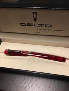 万年筆 デルタ ビンテージ レッド ペン先Bのサムネイル