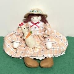 カントリードール☆ハンドメイド☆パッチワーク - メルカリ