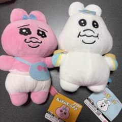 おぱんちゅうさぎ んぽちゃむぬいぐるみ 2体セットのサムネイル