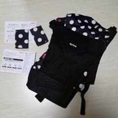値下げ!美品!Aprica抱っこ紐 ドット柄