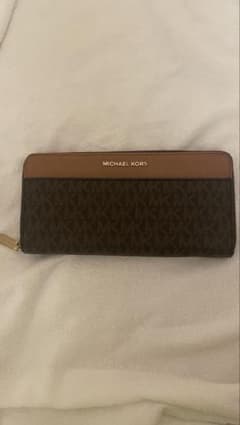 MICHAEL KORS ロゴ入り長財布 ブラウンのサムネイル