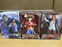 ONE PIECE ルフィ・シャンクス・クロコダイルフィギュア 3体セット