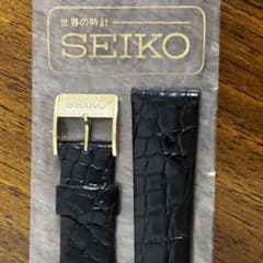 セイコー 尾錠 15mm 純正 ゴールド SGP バックル 金色 レザーベルト付