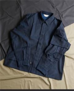 値下げ20AWJieDa(ジエダ) "GABARDINE FLAP SHIRT"のサムネイル
