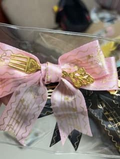 リボンヘアピン 2個セット 音楽モチーフのサムネイル