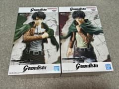 Attack Titan Grandista Levi & Eren Figure 2-Piece Set ②