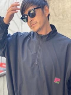 新品 Lサイズ THM BAGGIES Half zip jacketのサムネイル
