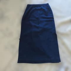 BLUE BLUE ARIGATO 타이트 스커트 사이드 슬릿