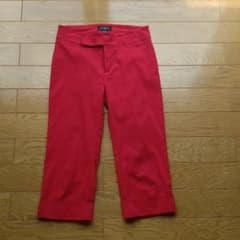 GUESSjeans赤色サブリナパンツのサムネイル
