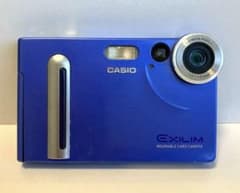 CASIO EXILIM EX-S2 Blue Wearable Card Camera