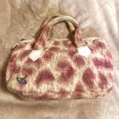 Vivienne Westwood タオル地 レオパード柄 バッグ レア - メルカリ