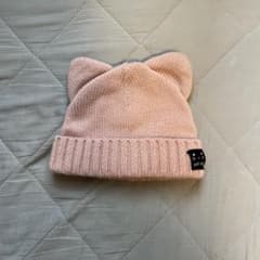 ニット帽　プティマイン　ネコミミ　50cm 52cmのサムネイル