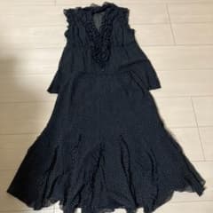 EPOCA シルク100% セットアップ ドット - メルカリ