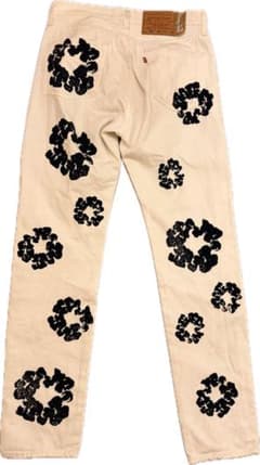 Levi's x Denim Tears 501 ホワイト W29 L32のサムネイル