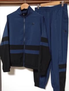 New Balance ジャージ上下セット ネイビー ブラックのサムネイル