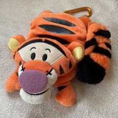 ディズニー ティガー ぬいぐるみ ポーチ カラビナ付きのサムネイル